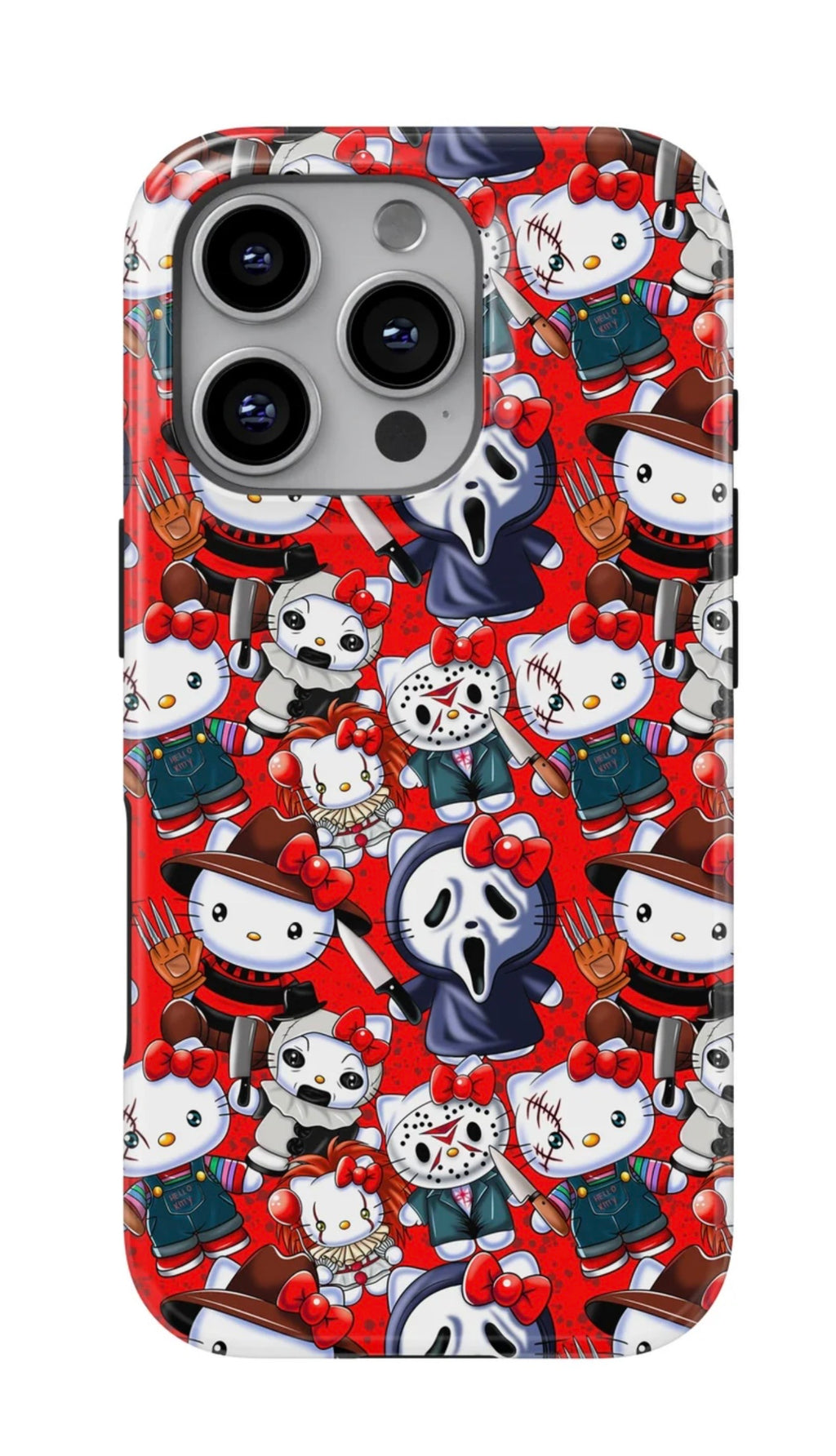 Tough MagSafe phone case-  Cute Horror Kitty