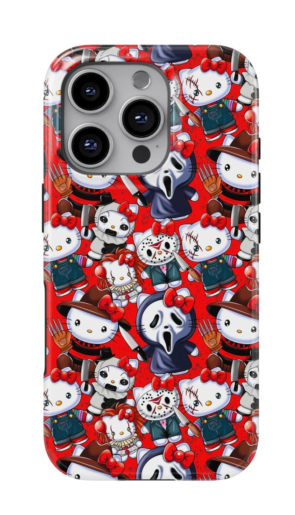 Tough MagSafe phone case-  Cute Horror Kitty