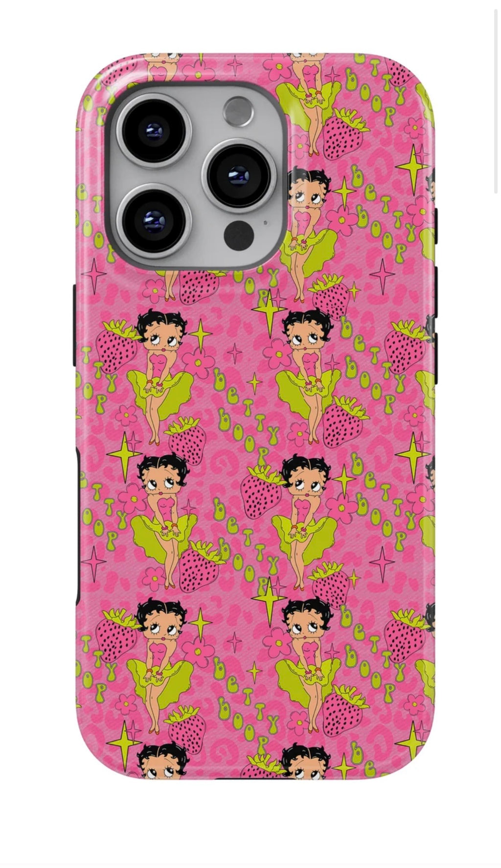 Tough MagSafe phone case 💖 strawberry Boop