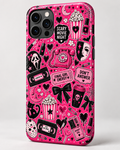 Tough MagSafe phone case- Pink Horror Movie