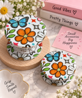 Phone grip- Floral Butterfly