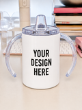 Personalized Kids Sippy Cup – Custom Design | Add Your Own Image, Name or Photo