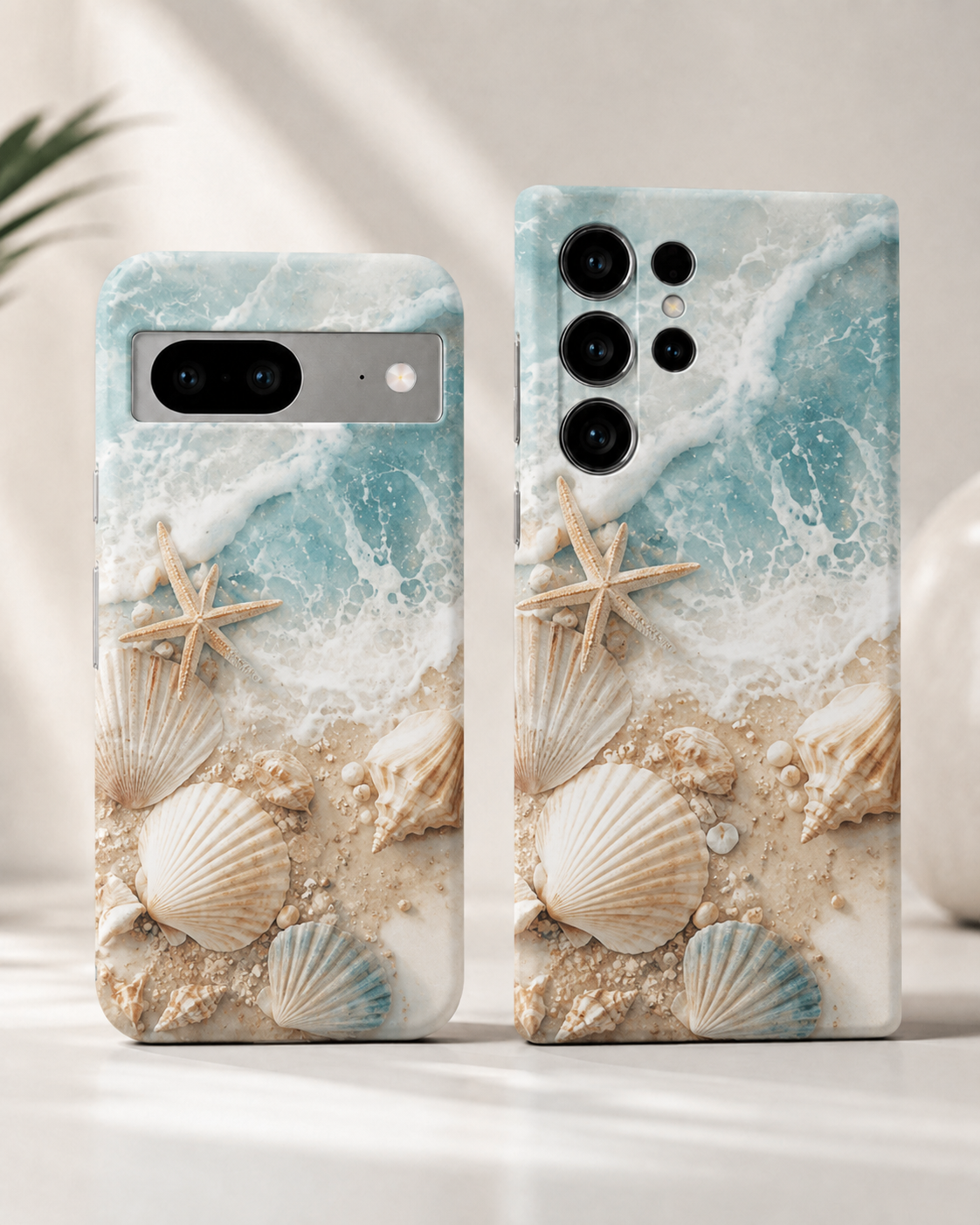 Tough MagSafe phone case Beach Seashell