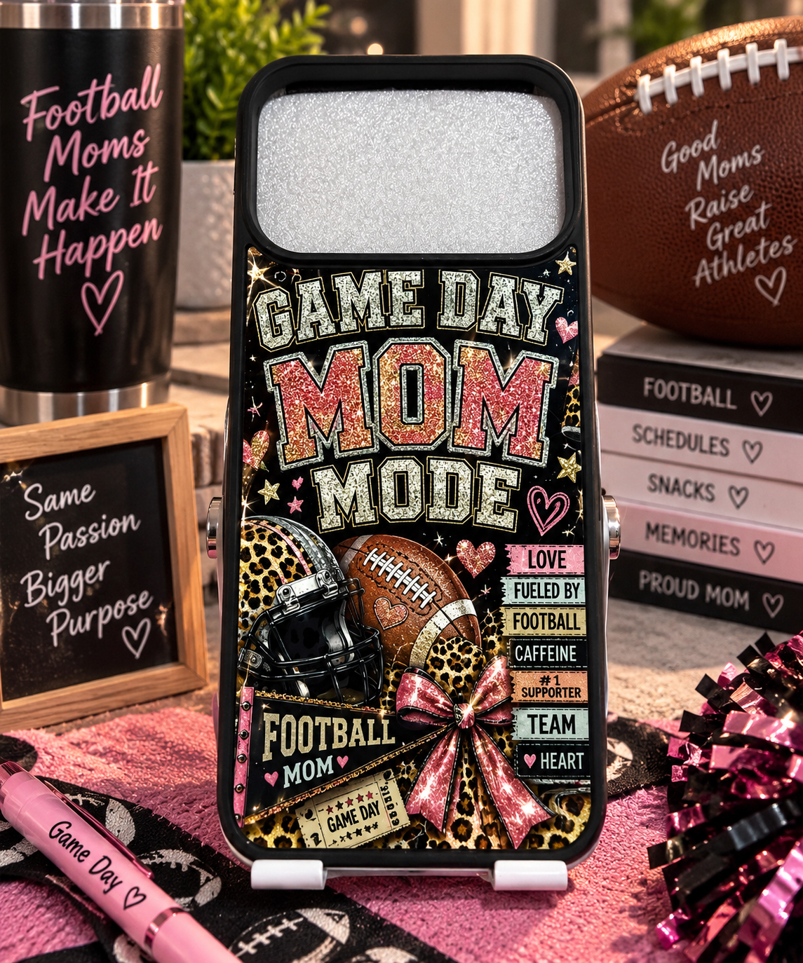 Phone case- Game day MOM mode