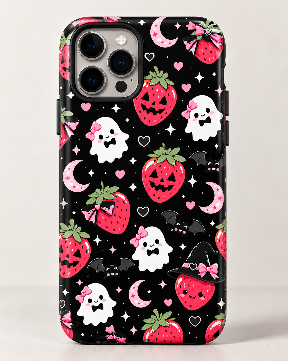 Tough MagSafe phone case-Strawberry Halloween