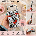 Tough MagSafe phone case🍒 Cherry Leopard & Bow