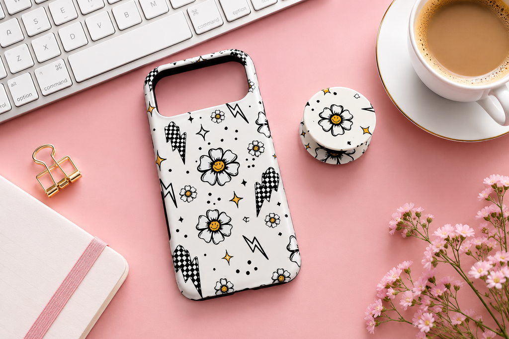 🌼 Smiley Daisy 3D Sublimation Phone Case

Cute. Cool. Totally You! 🌼✨