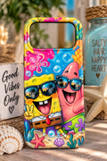 Tough MagSafe phone case- Spongy Star
