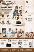 Power back ☕ Coffee Lover Magnetic Power Bank – 22.5W Fast Charging