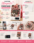 Power bank ⚽💕 Soccer Mom Magnetic Power Bank – 22.5W Fast Charging