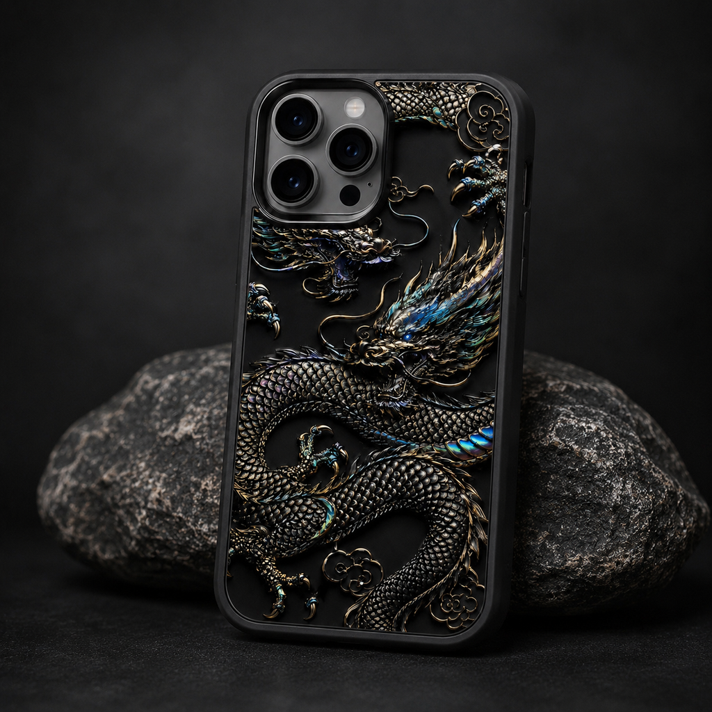 🐉 Midnight Dragon iPhone Case – Black & Iridescent Dragon Phone Case | Mystical Fantasy Design

Strength. Power. Legend. 🐉🖤