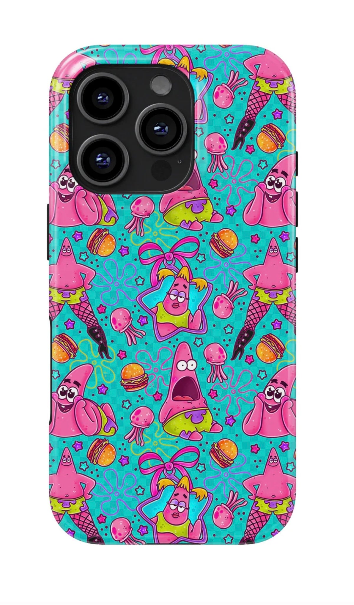 Tough MagSafe phone case ⭐ Pink Star