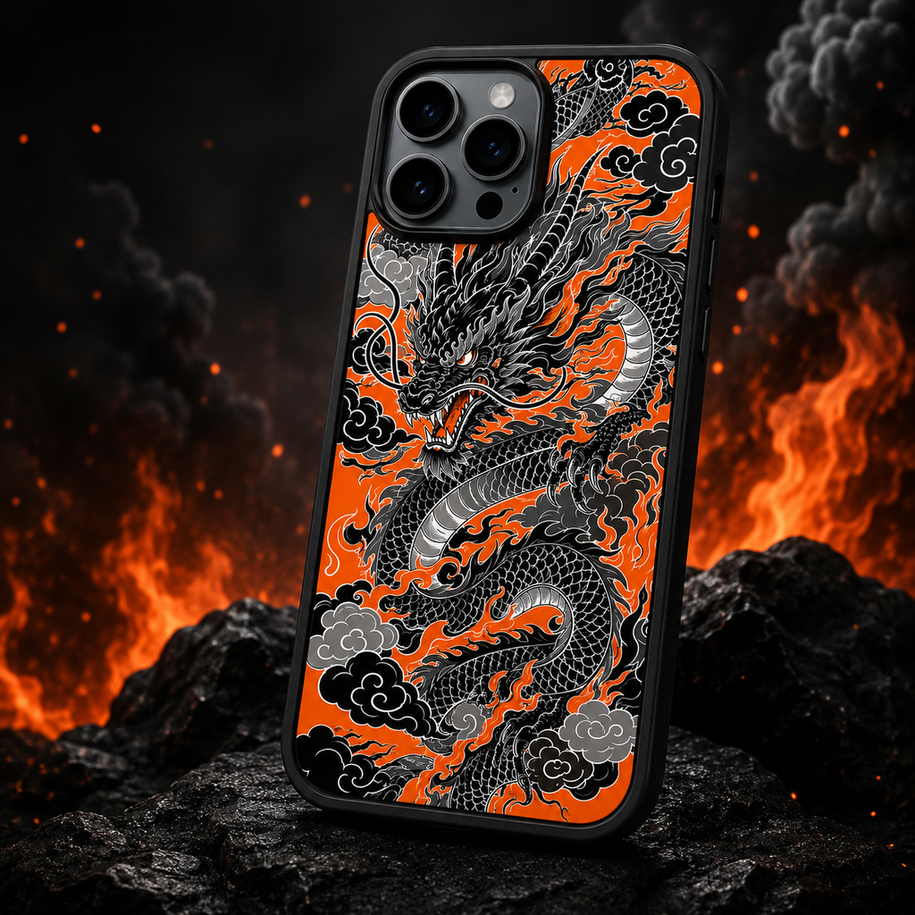 🐉 Black & Orange Dragon iPhone Case – Fire Dragon Phone Case | Bold Fantasy Design

Power. Courage. Legend. 🔥🐉
