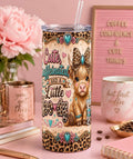 🐮☕ Cute, Caffeinated & A Little Moo-dy – 20 oz Skinny Tumbler