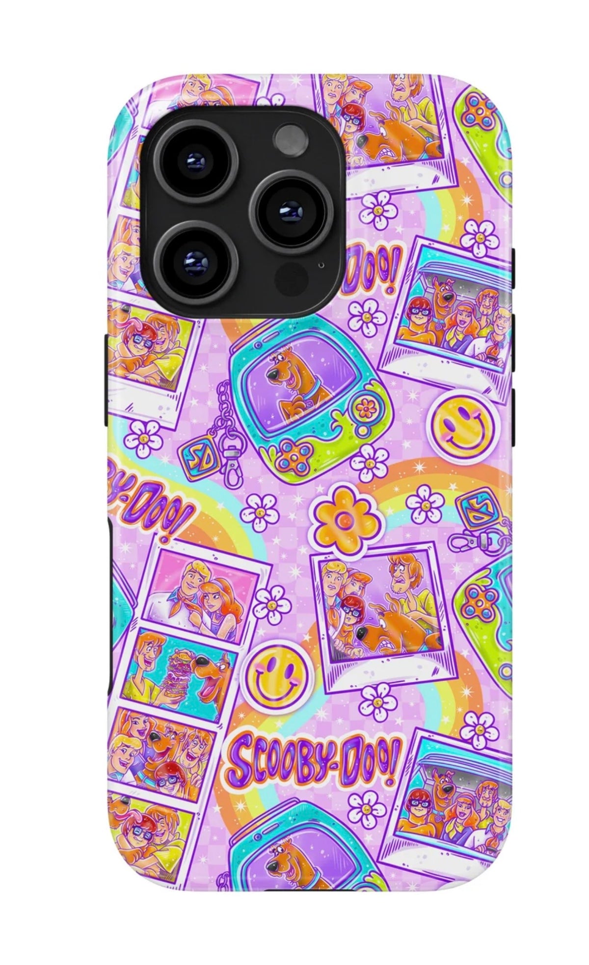 Tough MagSafe phone case 🌈 Retro Mystery Gang