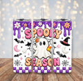👻 Spooky Season Ghost 20 oz Skinny Tumbler
