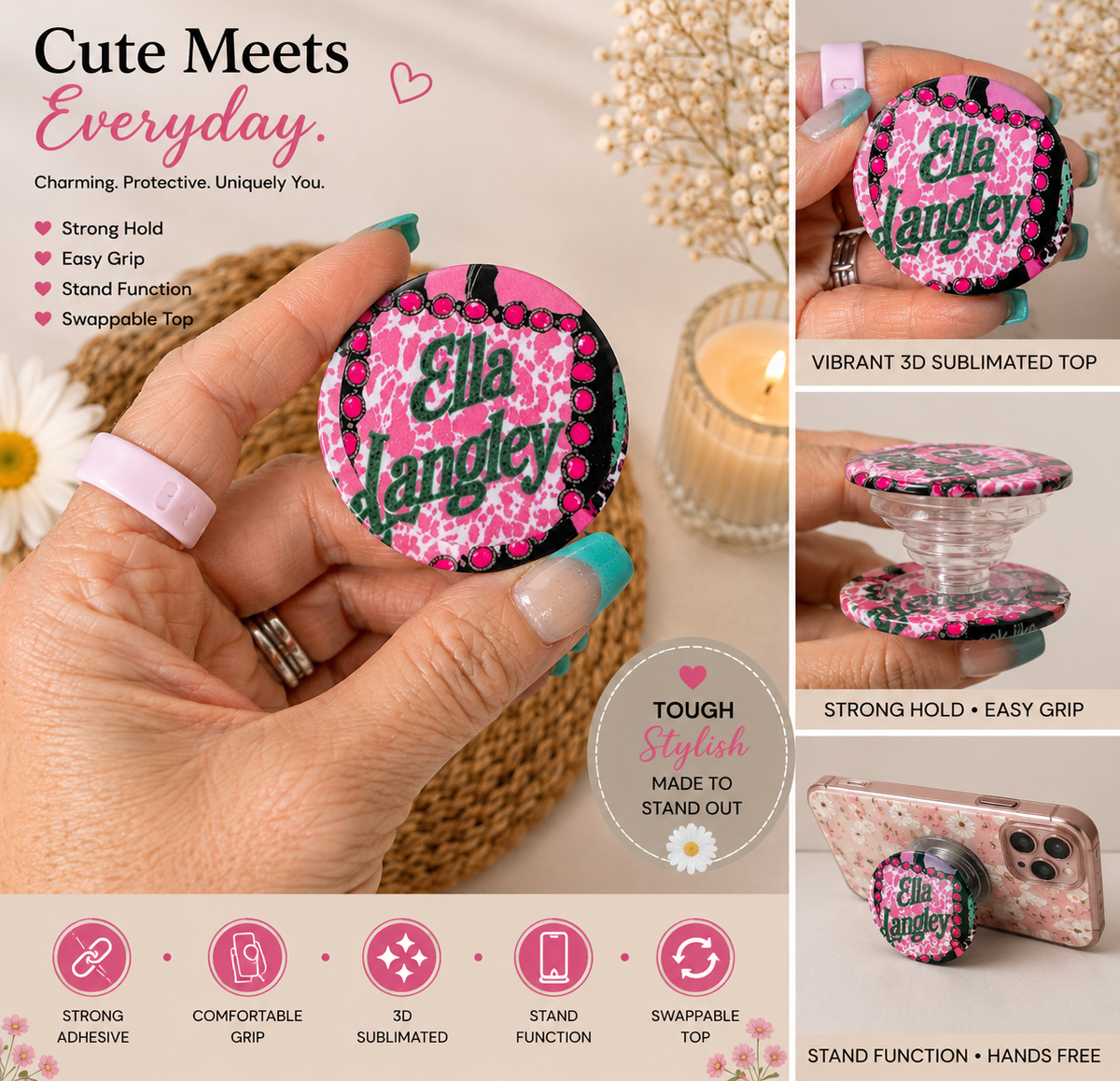 Phone Grip- 💖 looks like