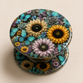 Floral Butterfly 3D Sublimated Pop Socket | Phone Grip & Stand