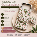Plant Lover 3D Sublimated Phone Case | Pink & Green Botanical Design