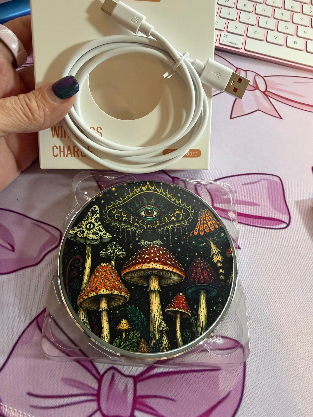 Western Cowgirl Wireless Phone Charger