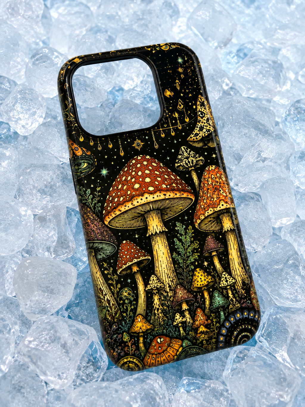 Mystical Mushroom 3D Sublimated MagSafe Phone Case