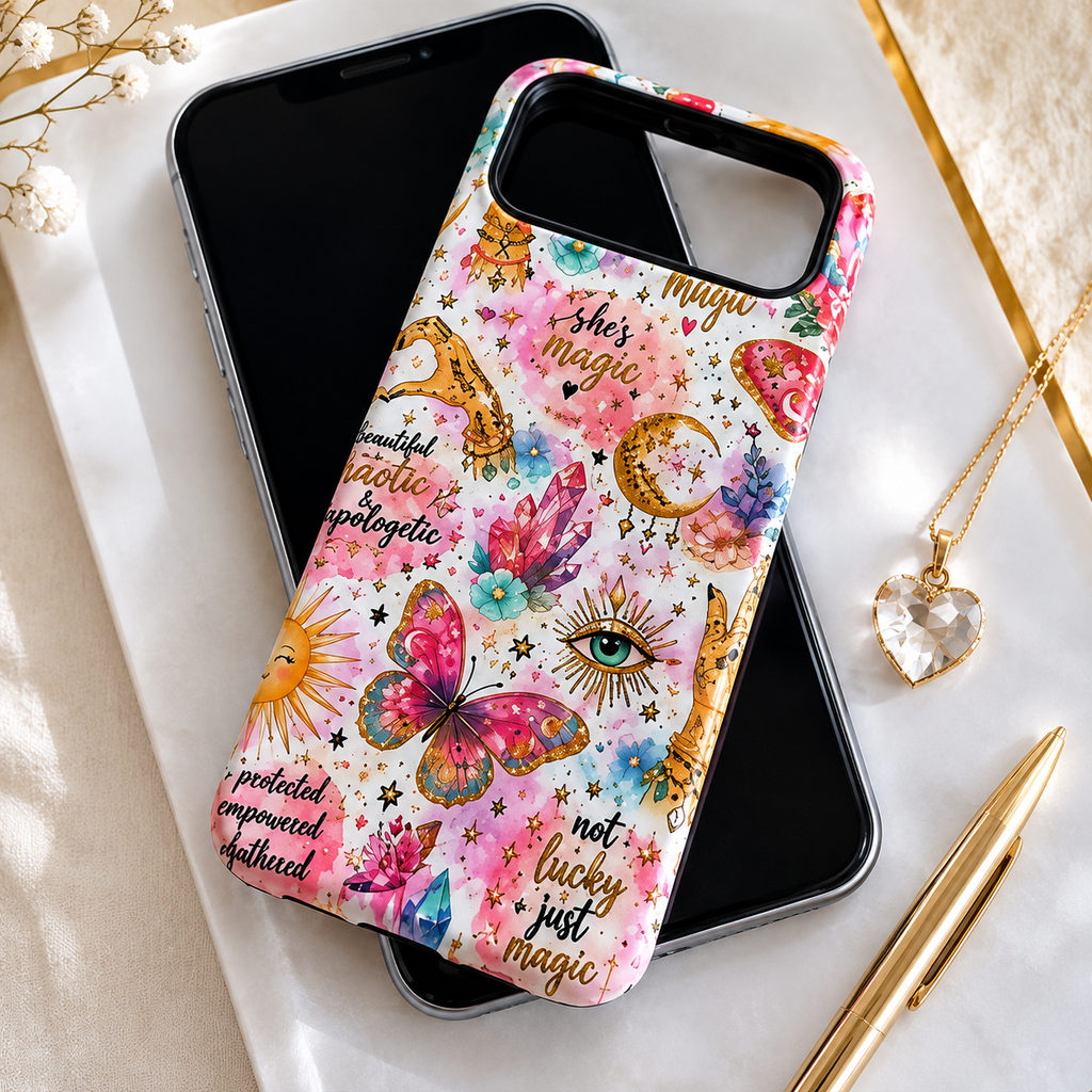 * She's Magic - Mystical 3D
Sublimated Phone Case