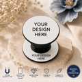 Personalized Sublimation Phone Grip – Custom Photo or Design | Double-Sided Phone Grip | Custom Phone Accessory MagSafe