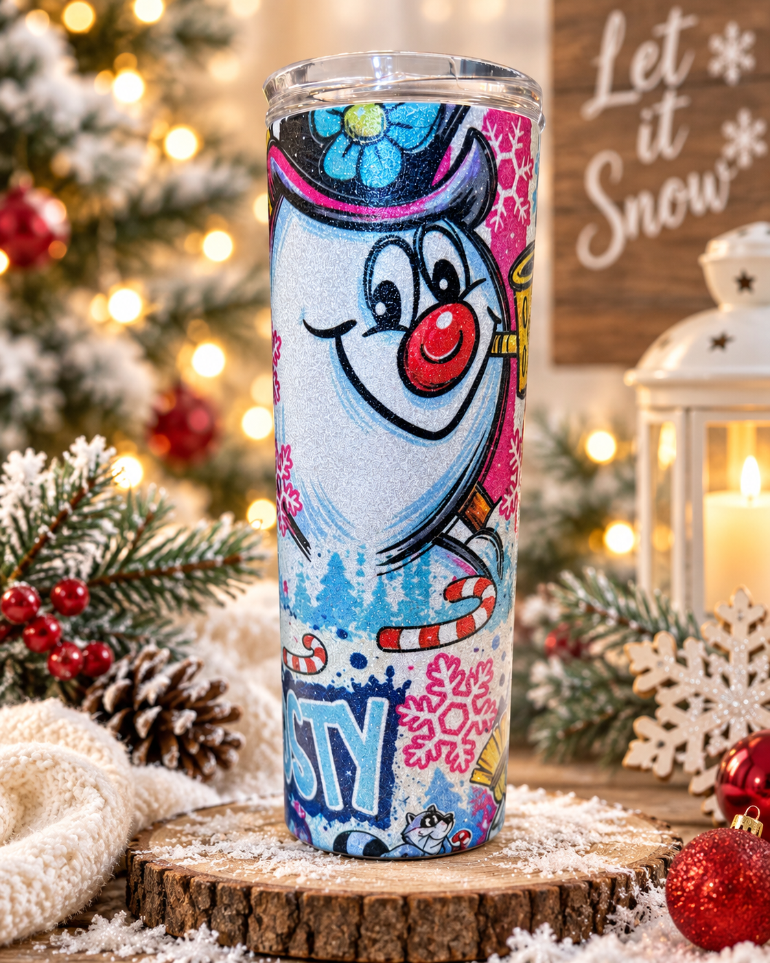 Snowman Winter Tumbler ☃️❄️