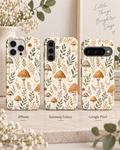 Tough MagSafe phone case- Mushroom Botanical