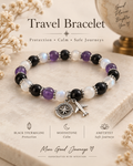 Travel Protection Crystal Bracelet ✈️🧭