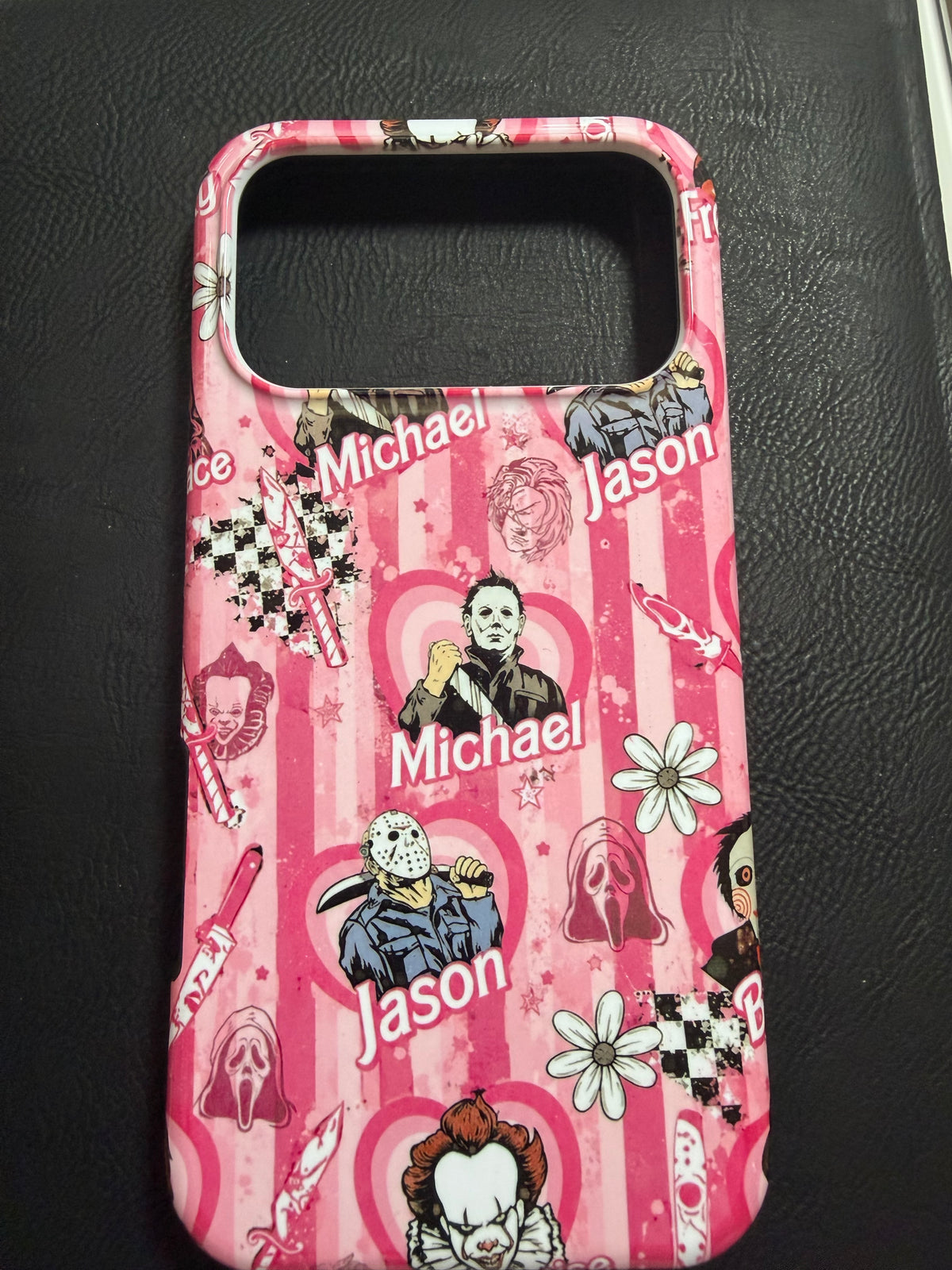 Tough MagSafe phone case💗 Pink Horror