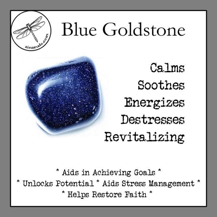 Cosmic Midnight Blue Goldstone 8 mm Crystal Bracelet