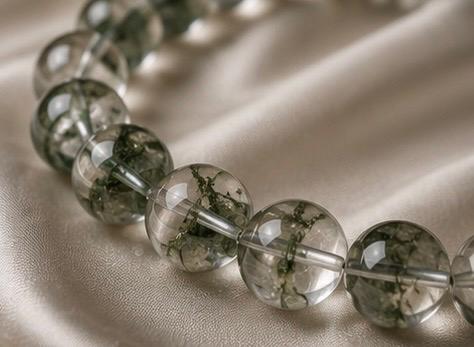 Phantom Veil 10mm Green Phantom Quartz Bracelet