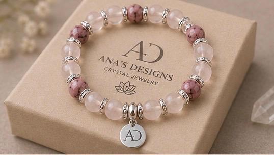 Heart Healing Harmony Bracelet Rose Quartz • Rhodonite • Clear Quartz