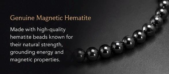 Magnetic Hematite Necklace – 18 Inch Healing Necklace