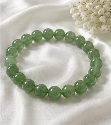 Emerald Aura 8mm Green Aventurine Crystal Bracelet