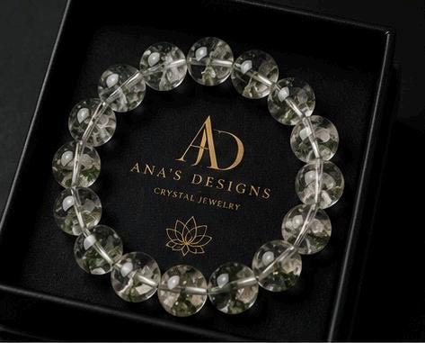 Phantom Veil 10mm Green Phantom Quartz Bracelet