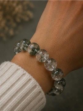 Phantom Veil 10mm Green Phantom Quartz Bracelet