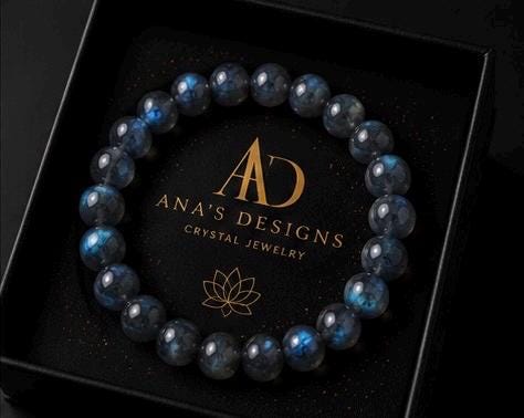 Midnight Aurora 8mm Labradorite Crystal Bracelet