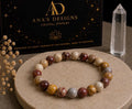 Desert Eclipse 8mm Mookaite Jasper Bracelet