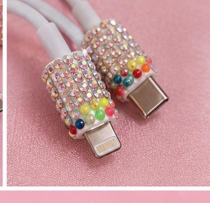 Luxury Bling USB-C Charger Set