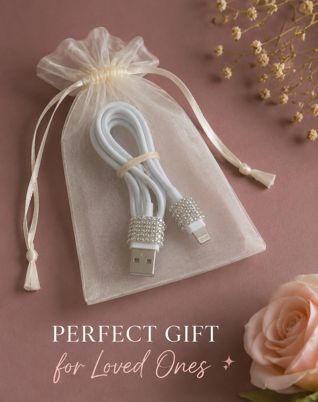 luxury glam accessory LIGHTNING cable