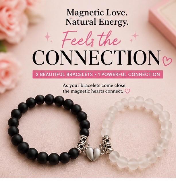 Magnetic Love Bracelets – Feel the Connection