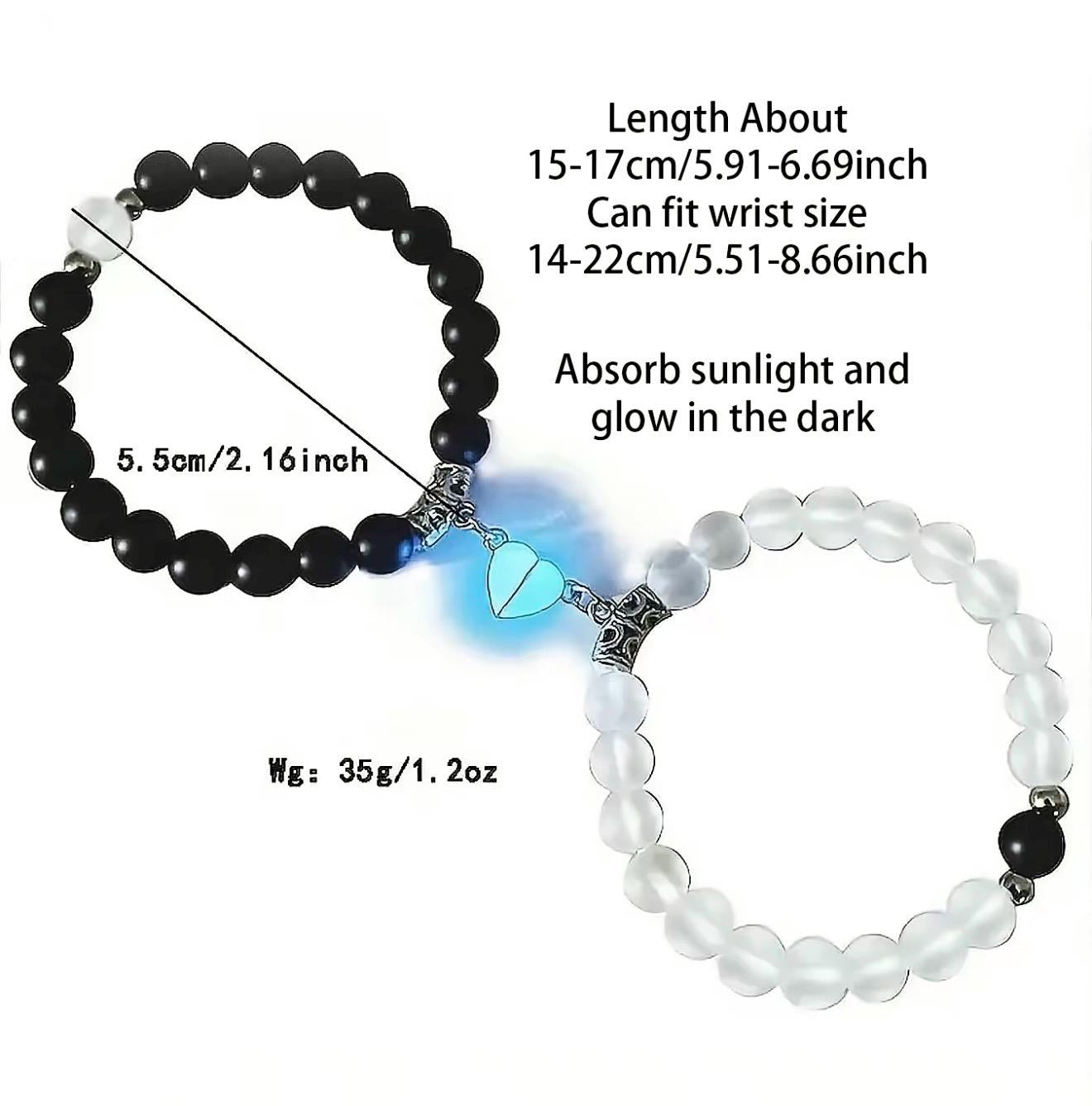 Magnetic Love Bracelets – Feel the Connection