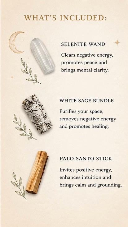 Moonlight cleansing kit