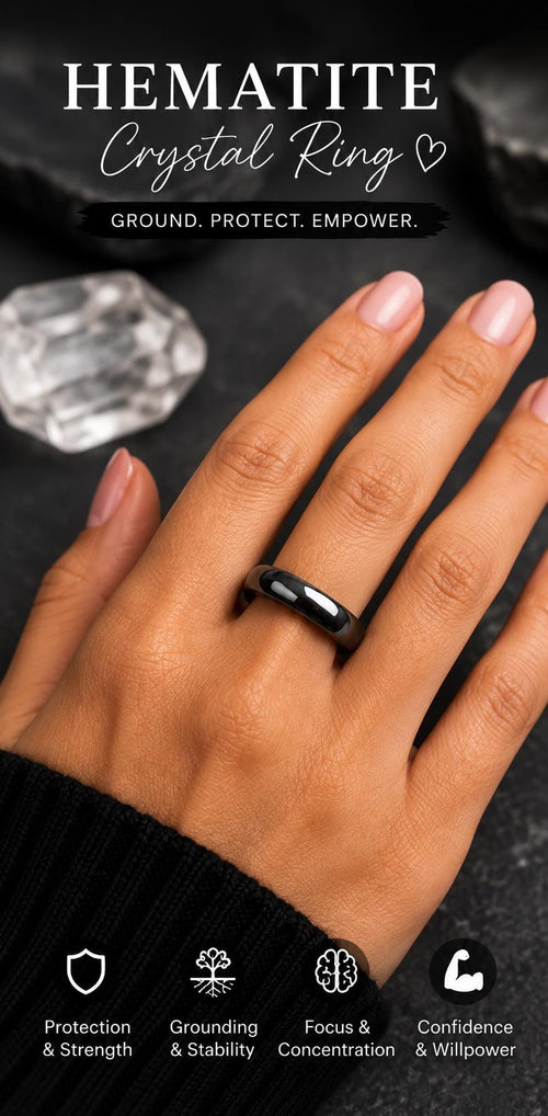 Crystal Ring Collection – Natural Gemstone Rings