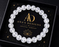 Lunar Veil 8mm Selenite Crystal Bracelet