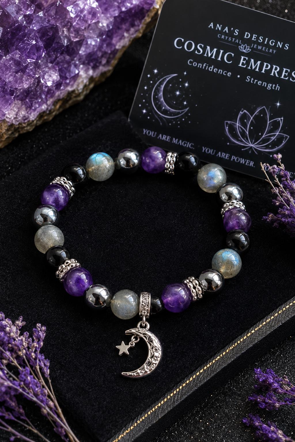 Cosmic Empress Crystal Bracelet