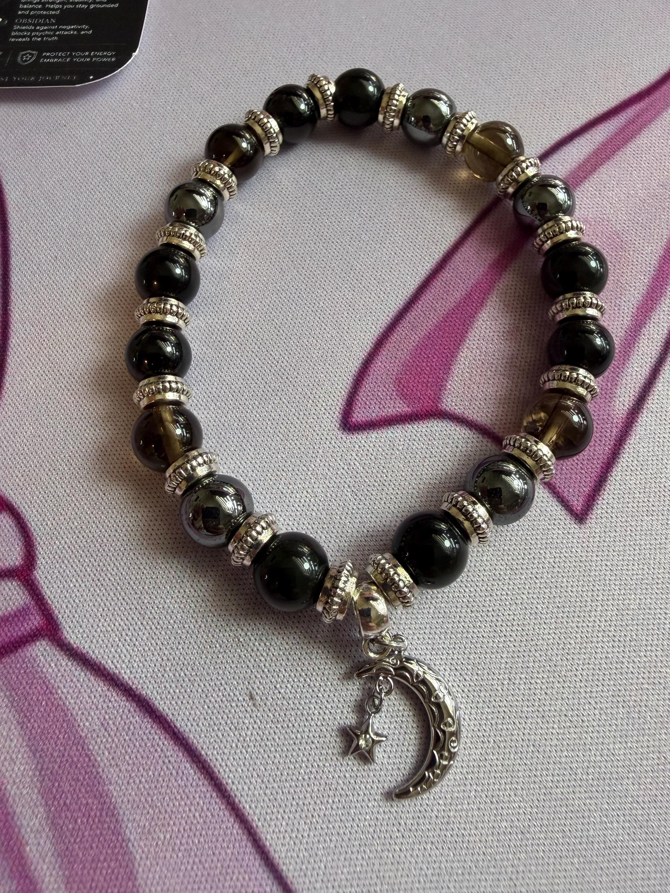 Lunar Protection Crystal Bracelet