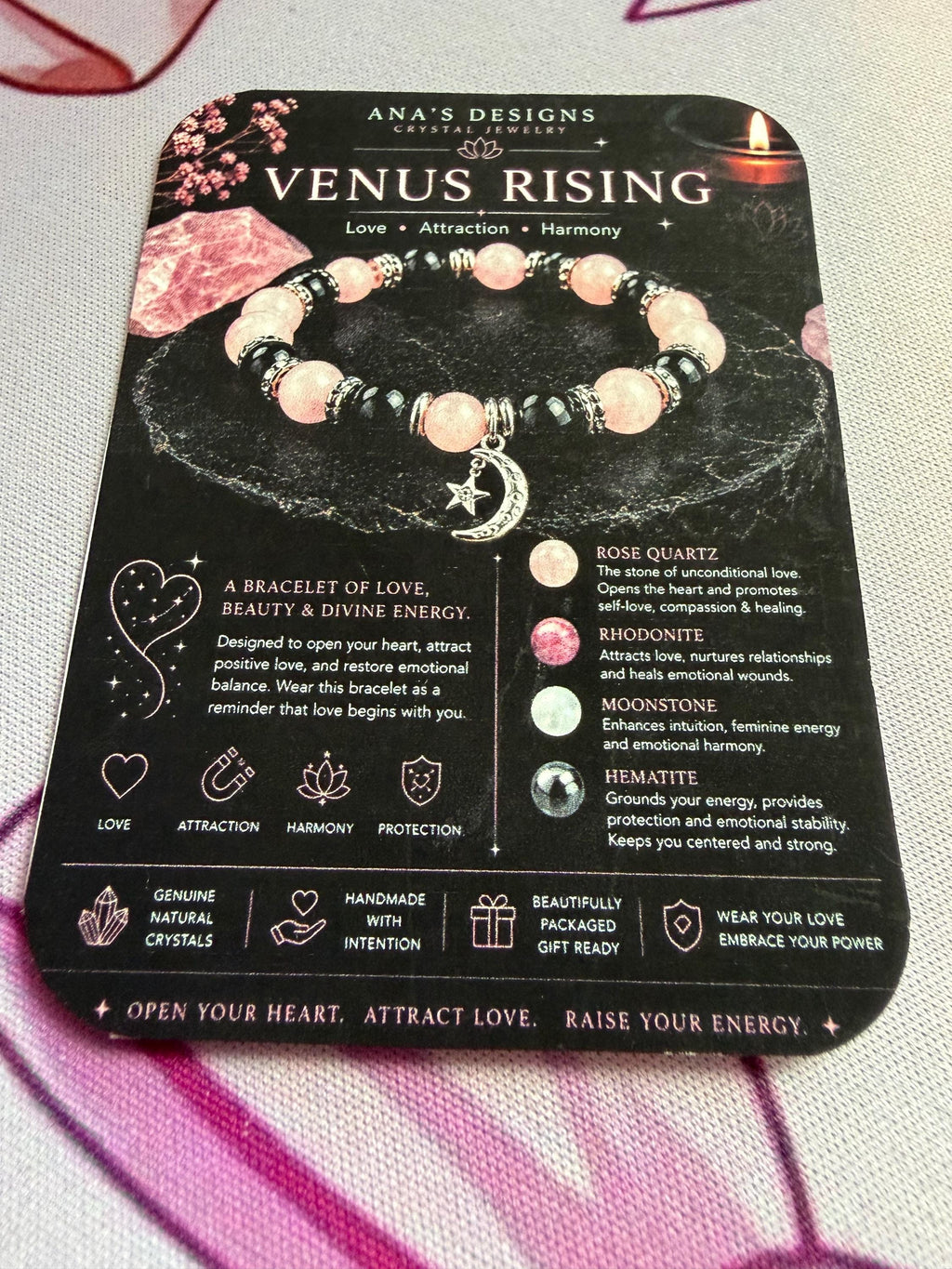 Venus Rising Crystal Bracelet